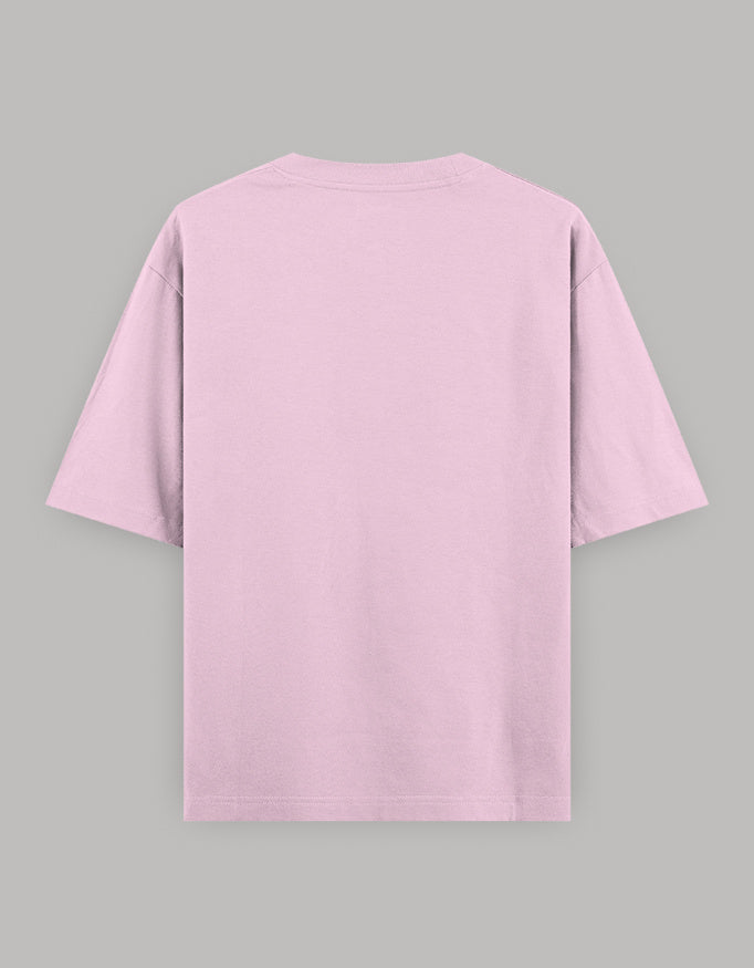 Beautifully Different Statement Oversized Tee t-shirt oversized fit cotton fabric heavyweight fabric printed design detail view by HAViT Apparel