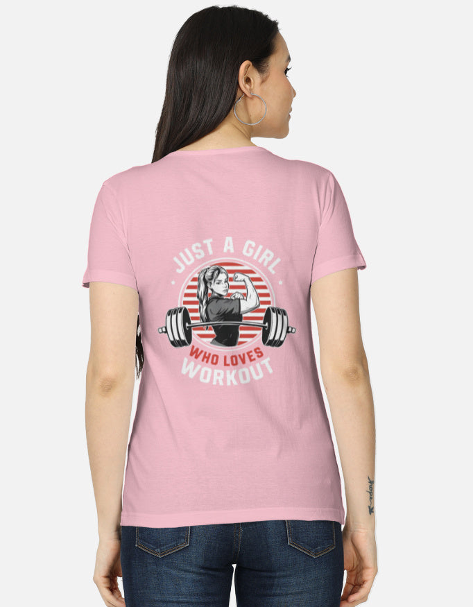 Women's Classic T-Shirt regular fit cotton fabric heavyweight fabric detail view by HAViT Apparel
