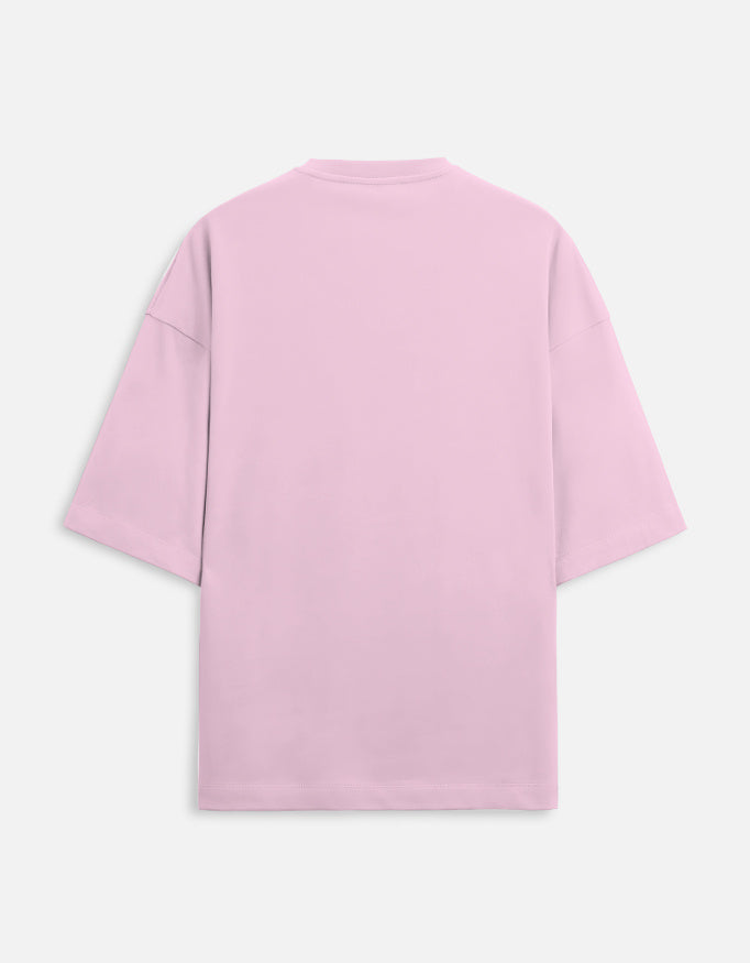 Scarlet Velocity Oversized Terry Tshirt oversized fit cotton fabric heavyweight fabric graphic print printed design detail view by HAViT Apparel