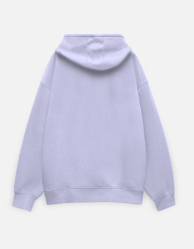Anime Oversized Hoodie hoodie oversized fit cotton fabric heavyweight fabric printed design anime inspired design detail view by HAViT Apparel