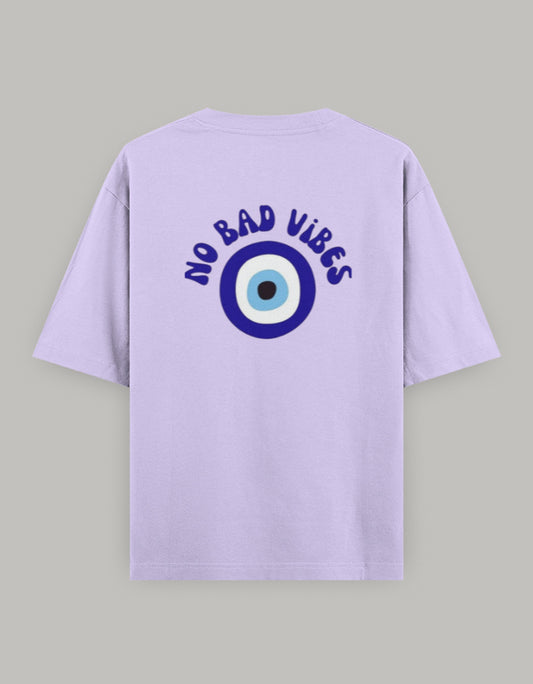 Protected Energy Oversized Women’s T-Shirt t-shirt oversized fit cotton fabric heavyweight fabric printed design detail view by HAViT Apparel