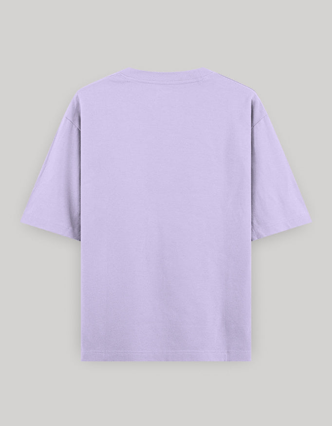 Queen of Hearts Pocket Embroidered Tee t-shirt oversized fit cotton fabric heavyweight fabric embroidered design detail view by HAViT Apparel
