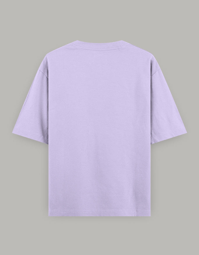Pure Heart Embroidered Oversized Tee t-shirt oversized fit cotton fabric heavyweight fabric embroidered design detail view by HAViT Apparel