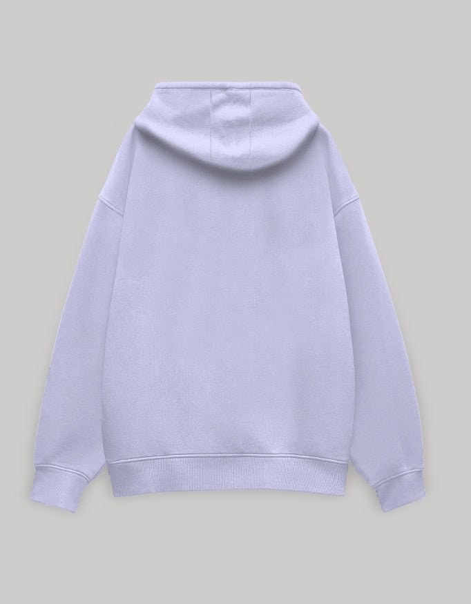 HOPE Oversized Hoodie – Minimal Uplift Edition hoodie oversized fit cotton fabric heavyweight fabric printed design detail view by HAViT Apparel