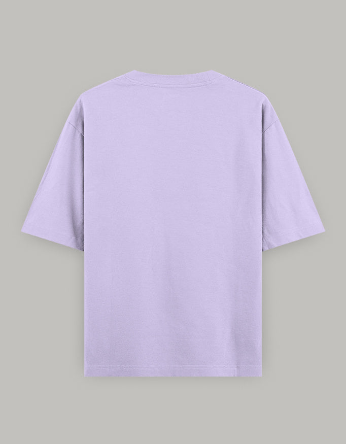 Soft Statement Oversized Women’s T-Shirt t-shirt oversized fit cotton fabric heavyweight fabric graphic print printed design detail view by HAViT Apparel