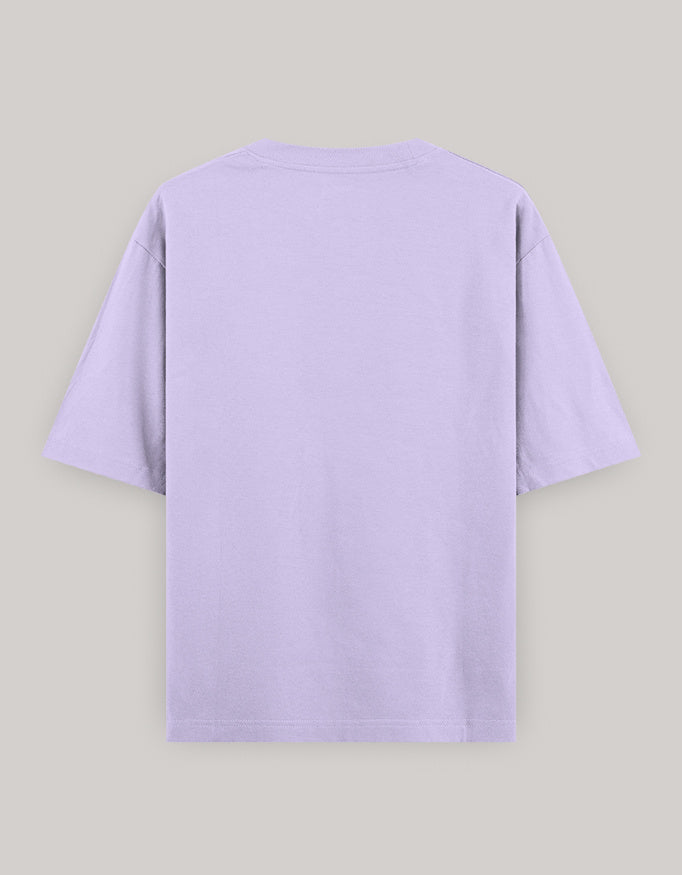 Sweet Sting Embroidered Oversized Women’s Tee t-shirt oversized fit cotton fabric heavyweight fabric embroidered design detail view by HAViT Apparel