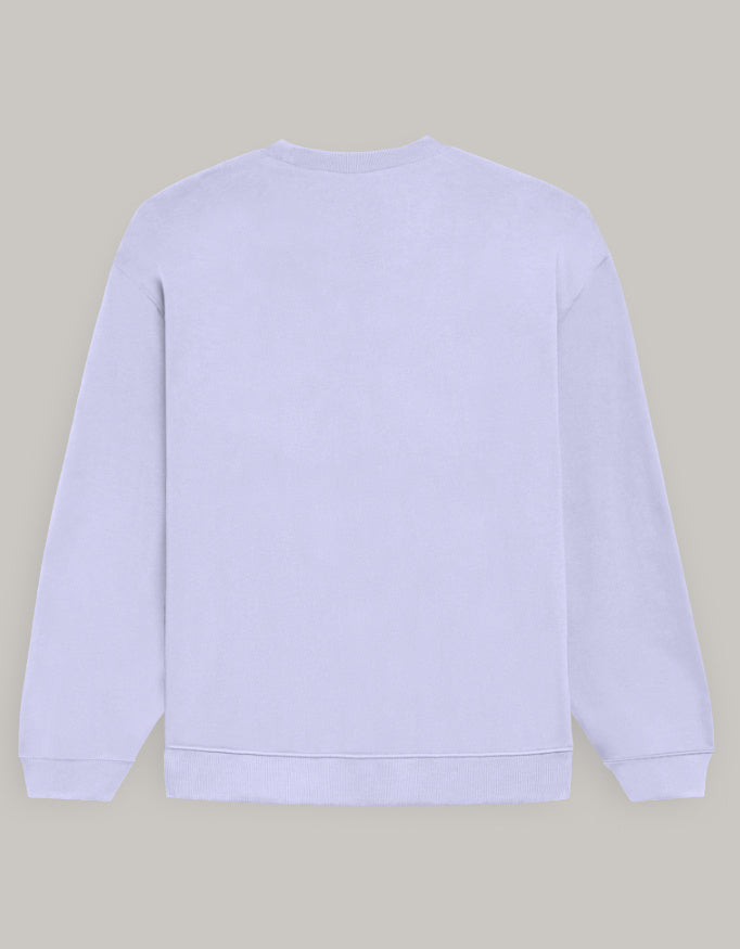 HOPE Graphic Women's Oversized Sweatshirt-Dark Edition sweatshirt oversized fit cotton fabric heavyweight fabric printed design detail view by HAViT Apparel