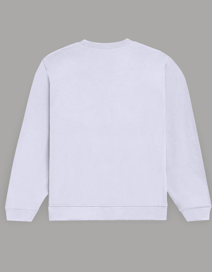 Be Grateful Sweatshirt sweatshirt regular fit cotton fabric heavyweight fabric printed design detail view by HAViT Apparel