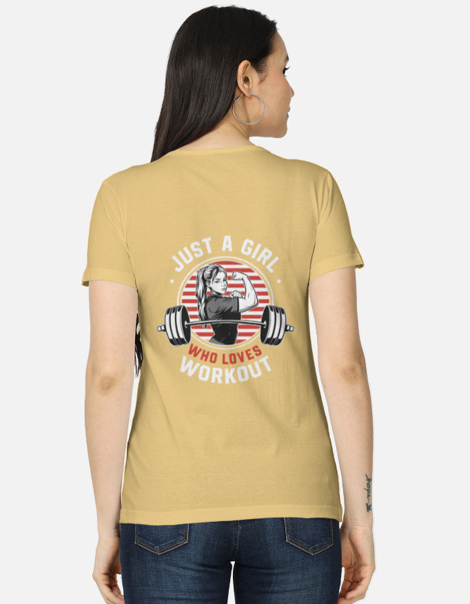 Women's Classic T-Shirt regular fit cotton fabric heavyweight fabric detail view by HAViT Apparel