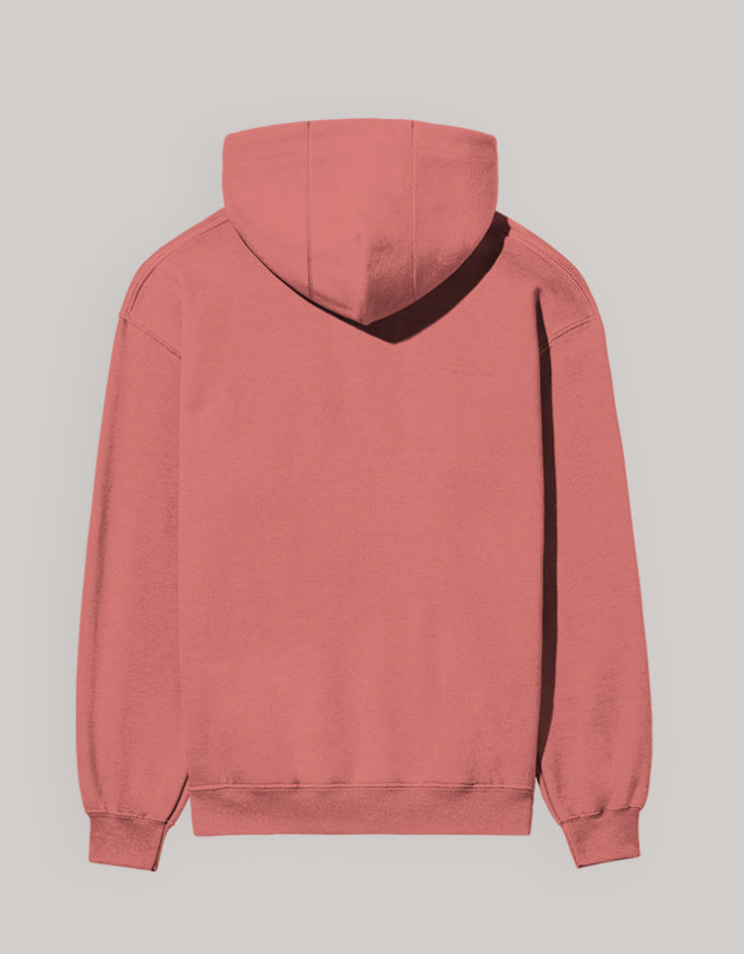 Blessed Hoodie – Minimal Lifestyle Edition hoodie regular fit cotton fabric heavyweight fabric printed design detail view by HAViT Apparel