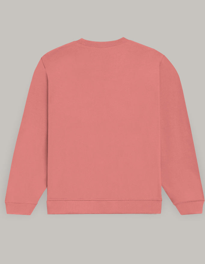Patience Matters Sweatshirt sweatshirt regular fit cotton fabric heavyweight fabric printed design detail view by HAViT Apparel
