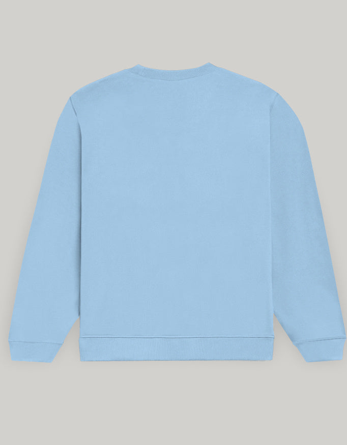 Unisex Sweatshirt regular fit cotton fabric heavyweight fabric detail view by HAViT Apparel