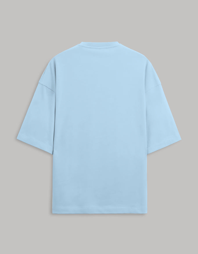 Terry Oversized Tee oversized fit cotton fabric heavyweight fabric detail view by HAViT Apparel