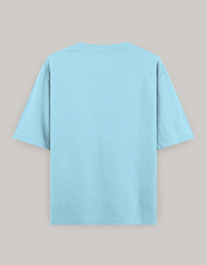 Golden Soul Oversized Women’s T-Shirt t-shirt oversized fit cotton fabric heavyweight fabric printed design detail view by HAViT Apparel