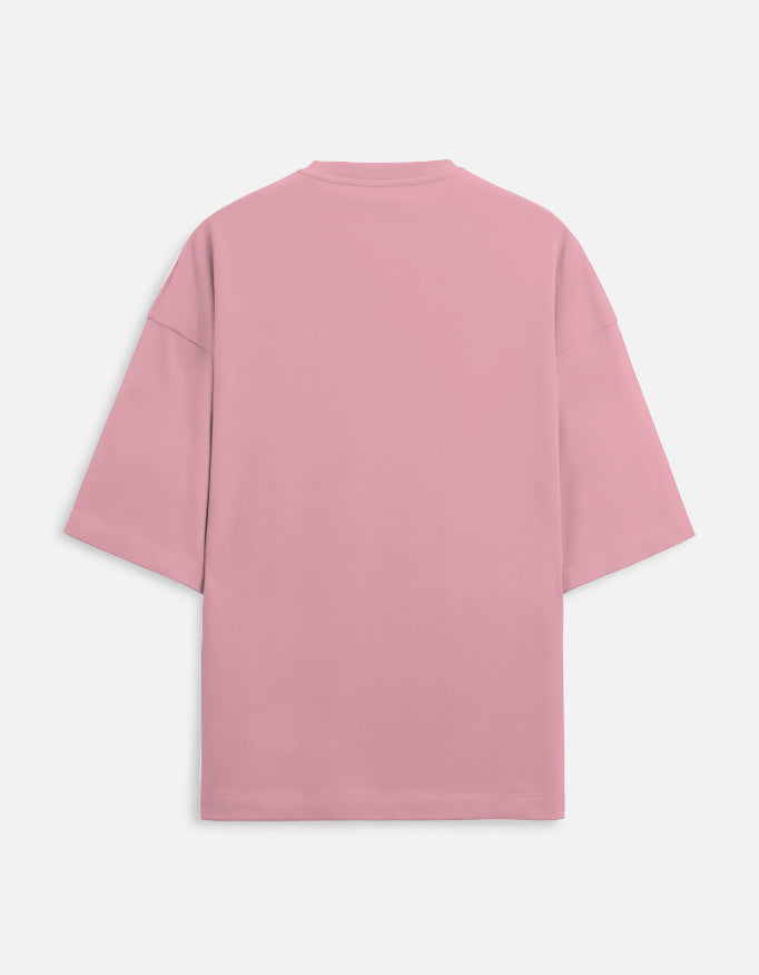 Unisex Terry Oversized Tee oversized fit cotton fabric heavyweight fabric detail view by HAViT Apparel