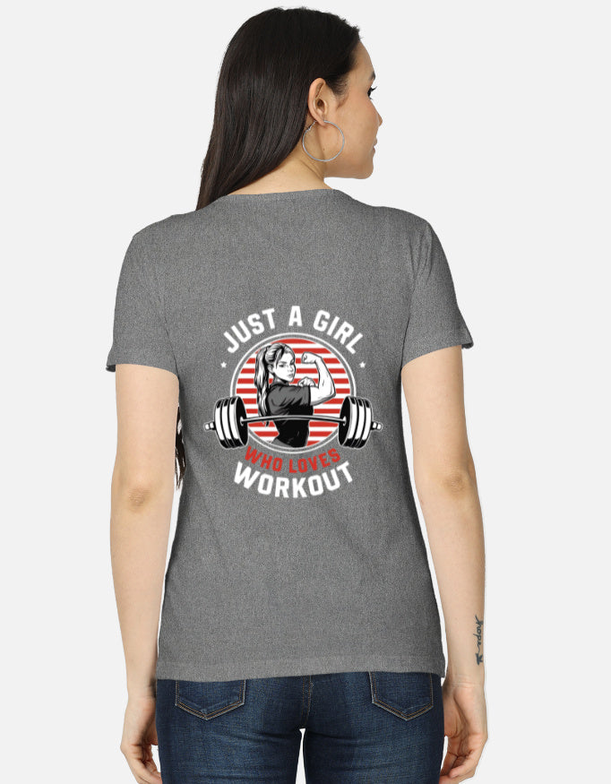 Women's Classic T-Shirt regular fit cotton fabric heavyweight fabric detail view by HAViT Apparel