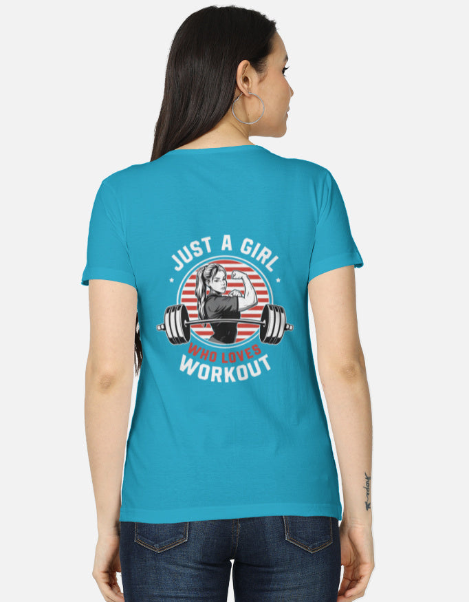 Women's Classic T-Shirt regular fit cotton fabric heavyweight fabric detail view by HAViT Apparel