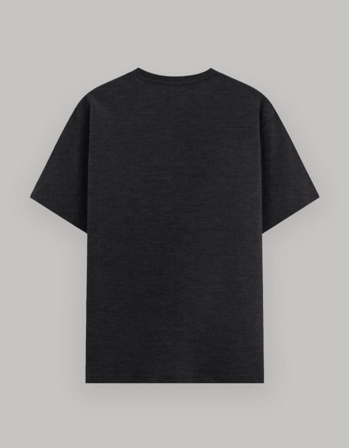 Break The Pattern Basic T-Shirt cotton fabric heavyweight fabric detail view by HAViT Apparel