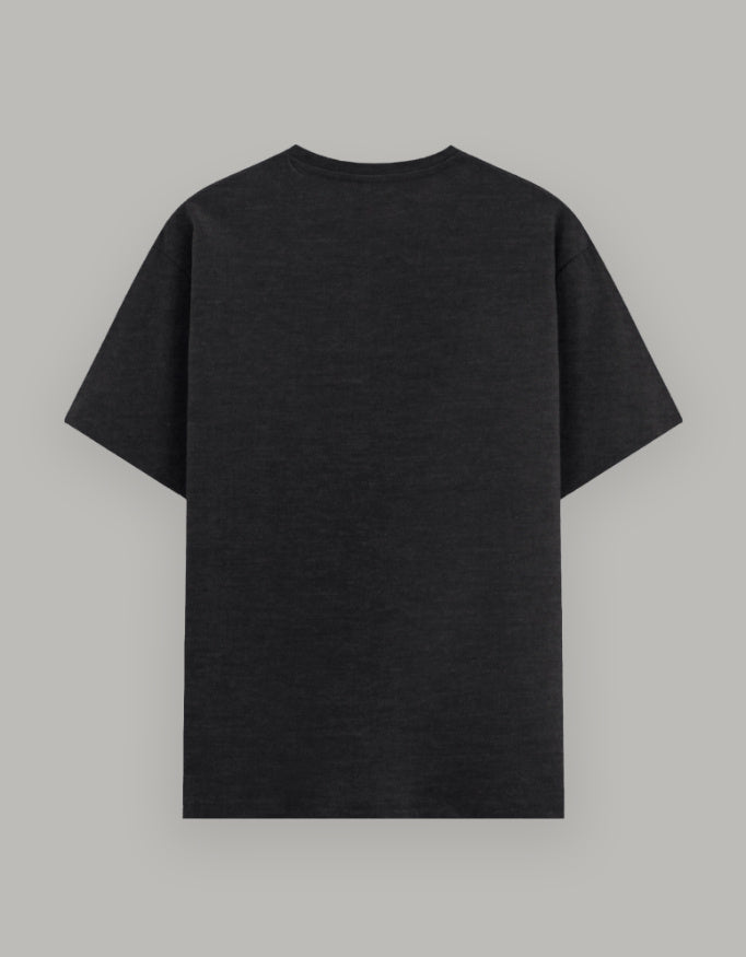 Muscle Mode Basic Tee t-shirt cotton fabric detail view by HAViT Apparel