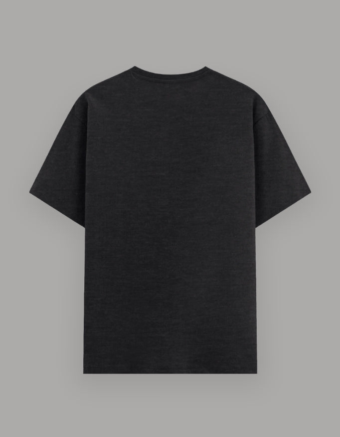 Gym Basic Tee cotton fabric heavyweight fabric detail view by HAViT Apparel
