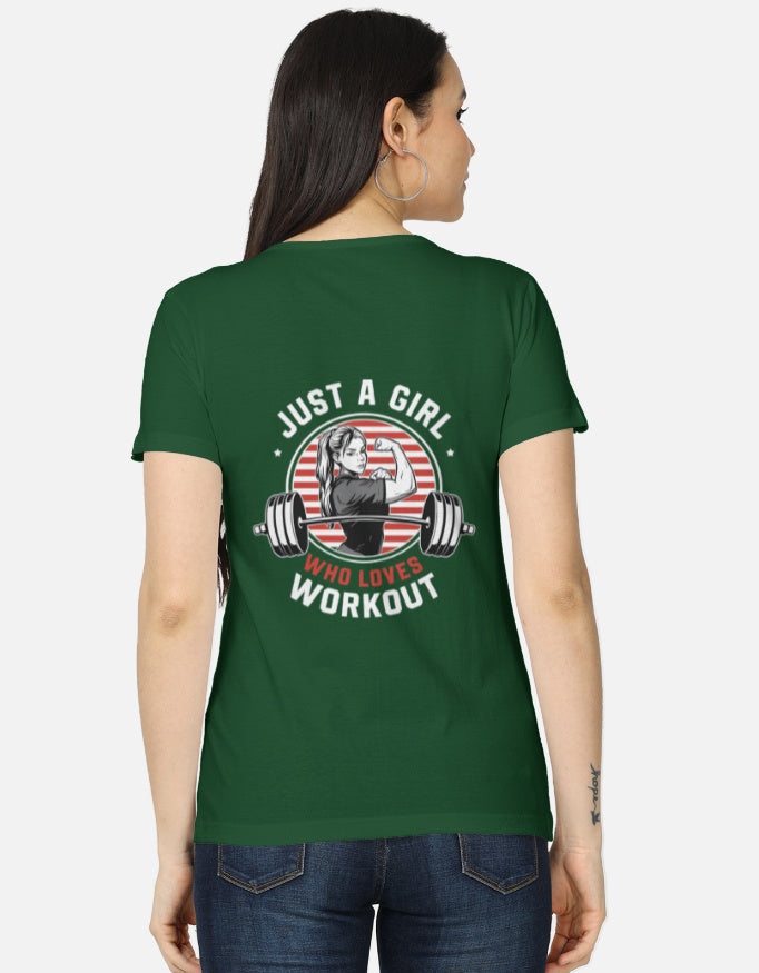Women's Classic T-Shirt regular fit cotton fabric heavyweight fabric detail view by HAViT Apparel