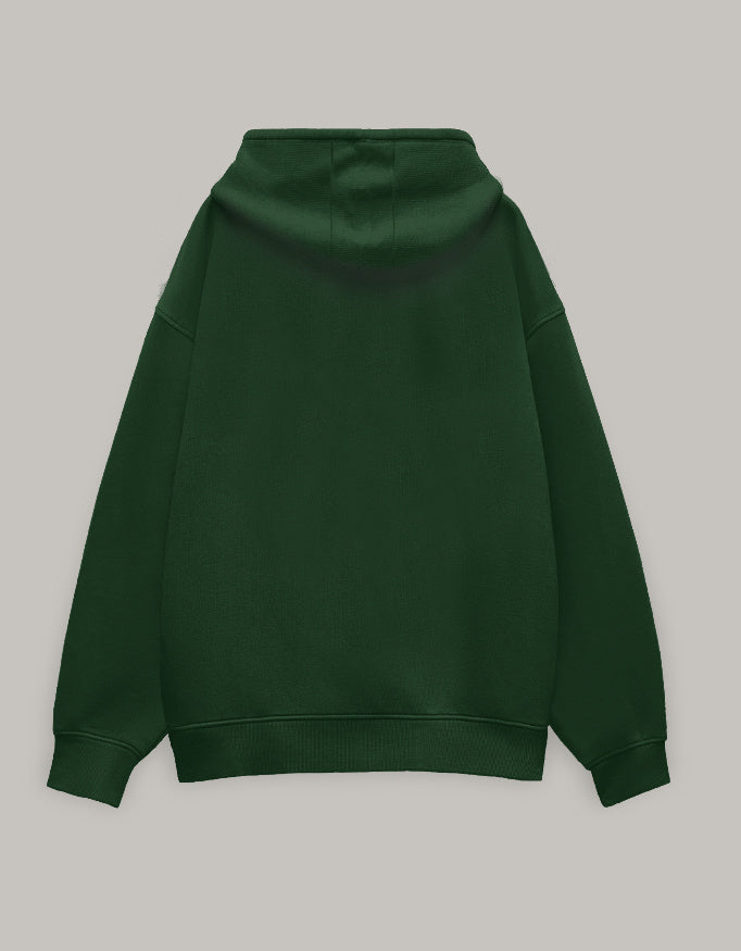HAViT Crest Oversized Hoodie hoodie oversized fit cotton fabric heavyweight fabric detail view by HAViT Apparel