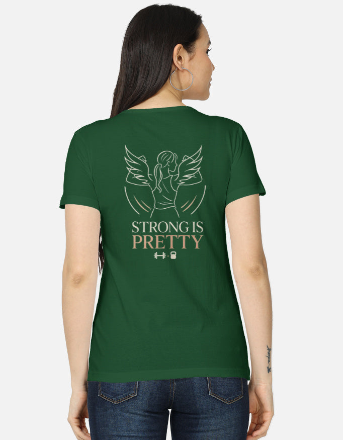 Women's Classic T-Shirt regular fit cotton fabric heavyweight fabric detail view by HAViT Apparel