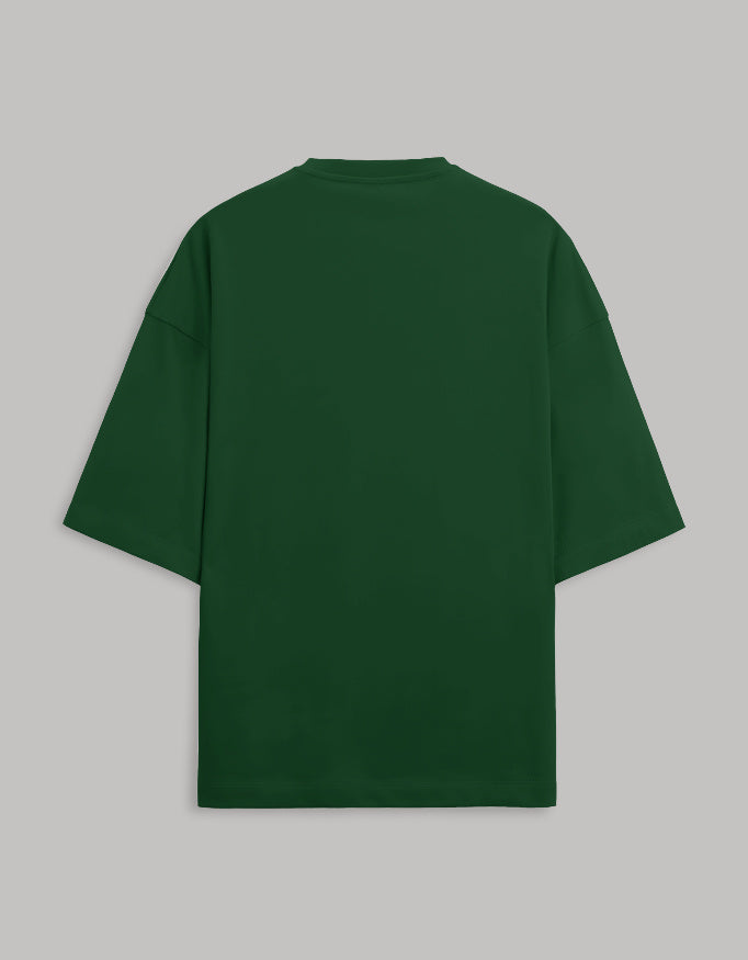 Terry Oversized Tee oversized fit cotton fabric heavyweight fabric detail view by HAViT Apparel