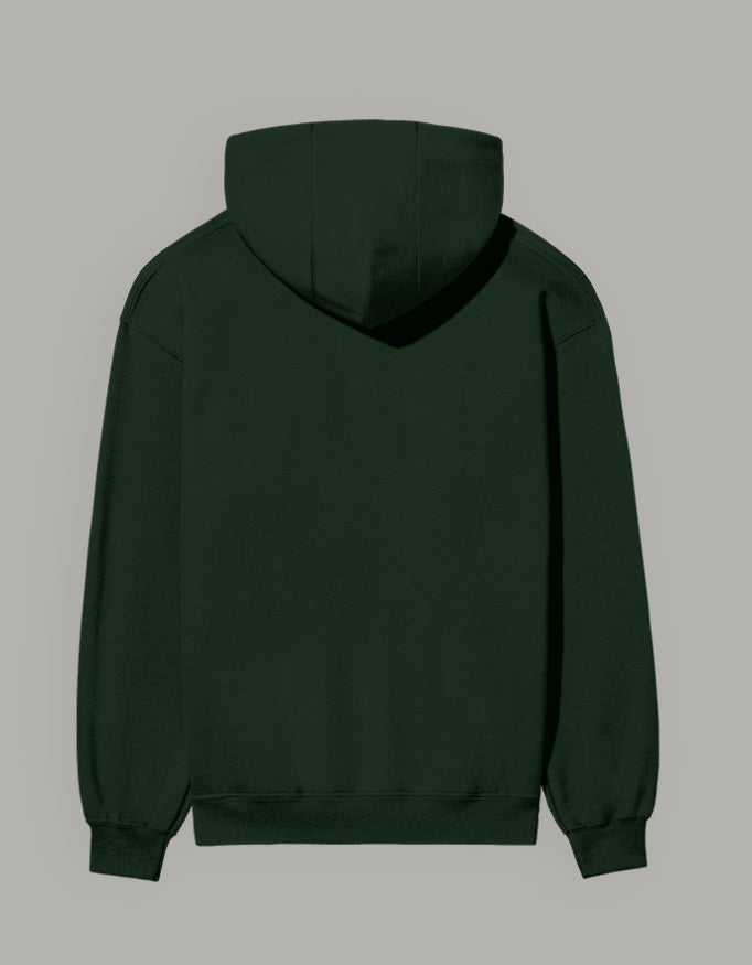 Unisex Dark Hoodie regular fit cotton fabric heavyweight fabric detail view by HAViT Apparel