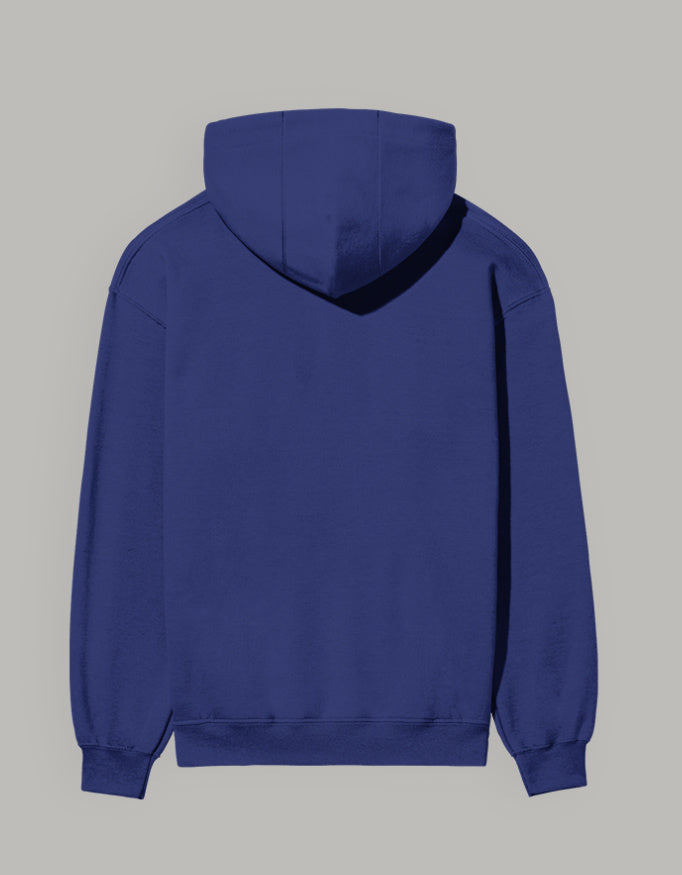 Blessed Hoodie – Minimal Lifestyle Edition hoodie regular fit cotton fabric heavyweight fabric printed design detail view by HAViT Apparel