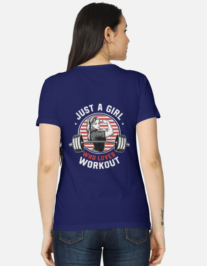 Women's Classic T-Shirt regular fit cotton fabric heavyweight fabric detail view by HAViT Apparel
