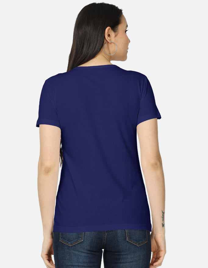 Women's Classic T-Shirt regular fit cotton fabric heavyweight fabric detail view by HAViT Apparel