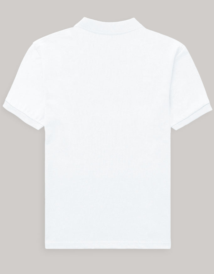 Classic Men's Polo t-shirt regular fit cotton fabric heavyweight fabric detail view by HAViT Apparel