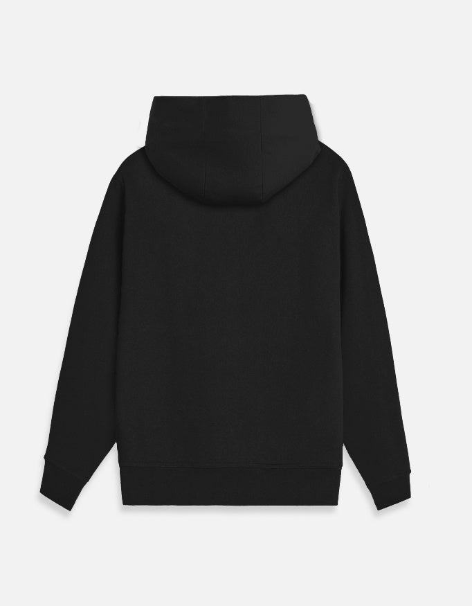 Premium Regular Fit Zip Hoodie regular fit cotton fabric heavyweight fabric detail view by HAViT Apparel