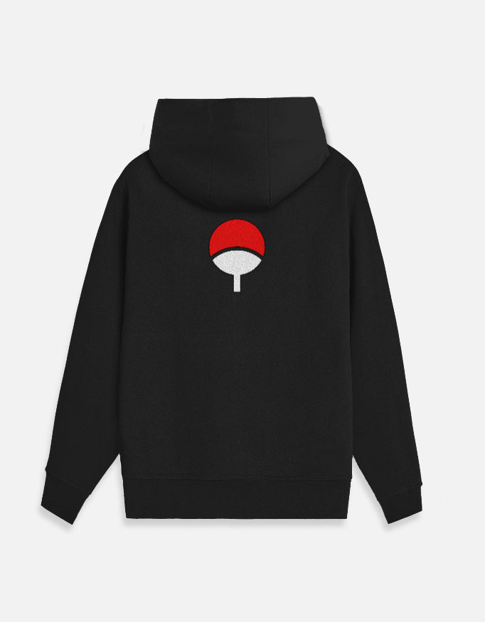 Anime Zip Hoodie hoodie regular fit cotton fabric heavyweight fabric printed design anime inspired design detail view by HAViT Apparel