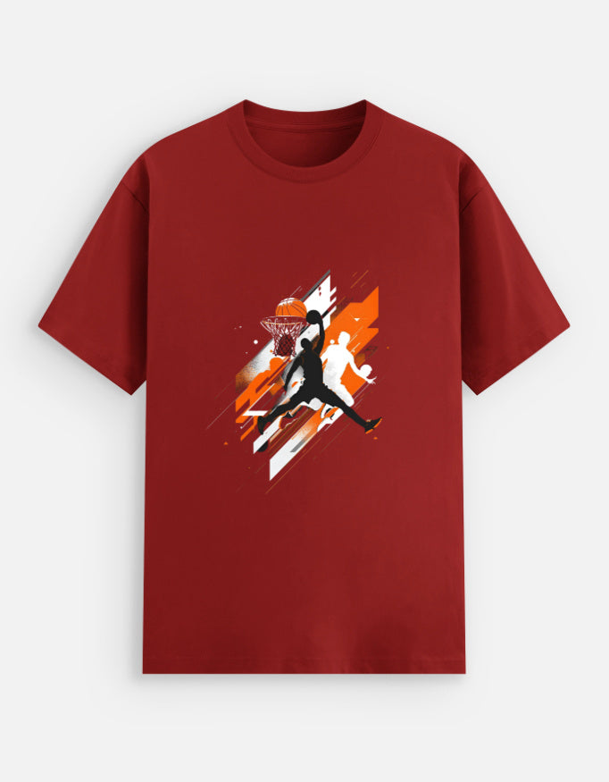 Stretch T-shirt t-shirt cotton fabric printed design detail view by HAViT Apparel