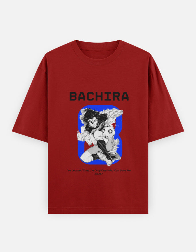 Anime Oversized Classic T-Shirt t-shirt oversized fit cotton fabric heavyweight fabric detail view by HAViT Apparel