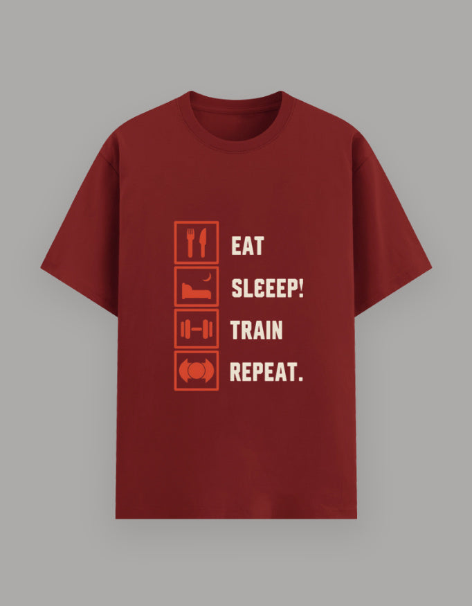 Gym Basic Tee cotton fabric heavyweight fabric detail view by HAViT Apparel