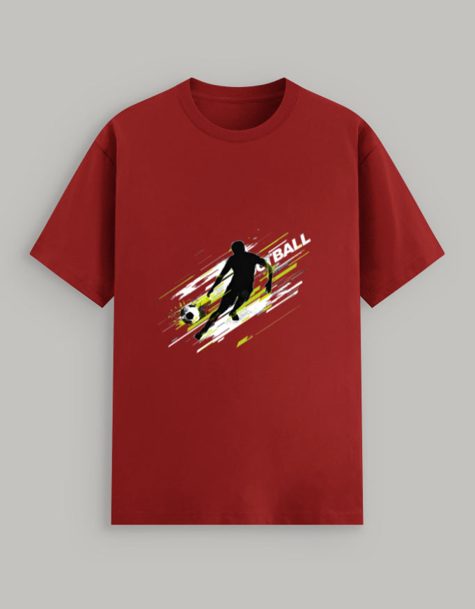 Stretch T-shirt t-shirt cotton fabric printed design detail view by HAViT Apparel
