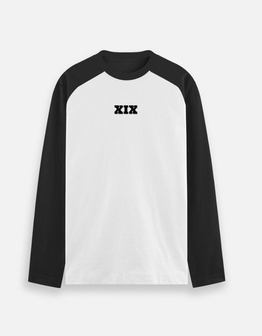 XIX Raglan Roman Fit T-Shirt cotton fabric heavyweight fabric detail view by HAViT Apparel