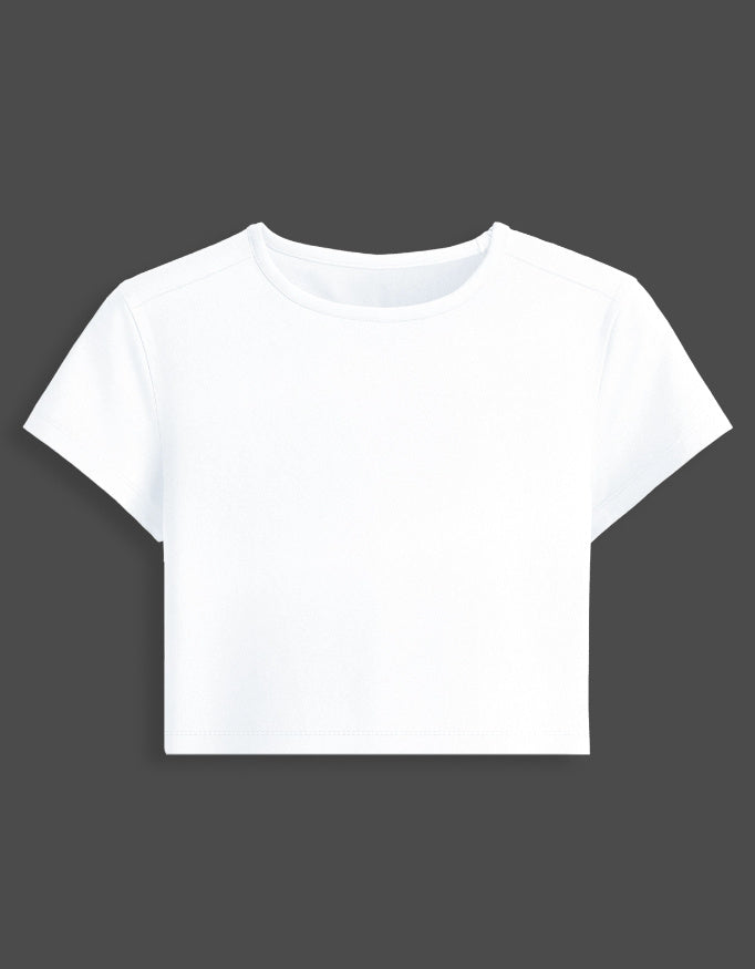 The Dreamer Baby Tee cotton fabric heavyweight fabric detail view by HAViT Apparel