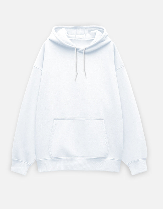 Earth Child Oversized Hoodie hoodie oversized fit cotton fabric heavyweight fabric detail view by HAViT Apparel