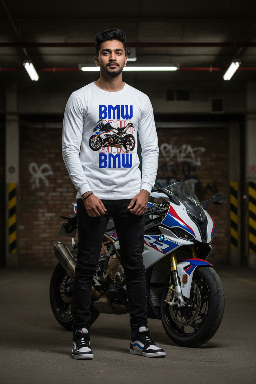 BMW Powerline – Men’s Full Sleeve T-Shirt
