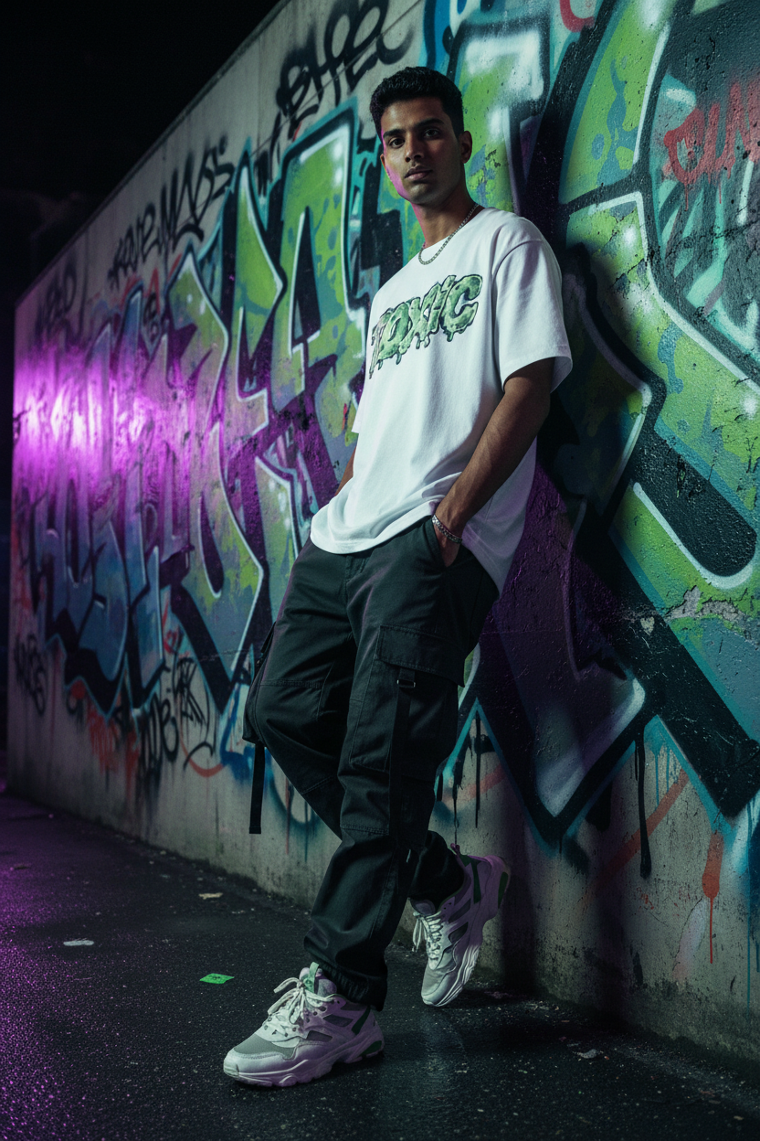 Toxic Drip Oversized T-Shirt
