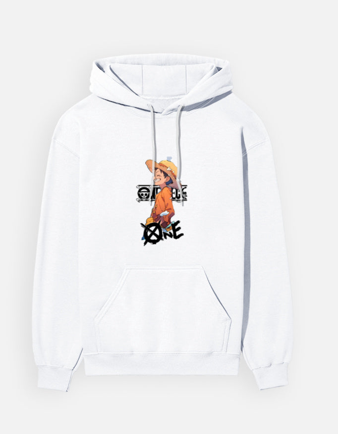 Anime Hoodie hoodie regular fit cotton fabric heavyweight fabric graphic print printed design anime inspired design detail view by HAViT Apparel