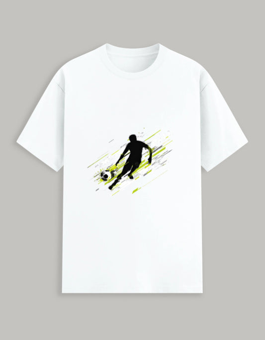 Stretch T-shirt t-shirt cotton fabric printed design detail view by HAViT Apparel