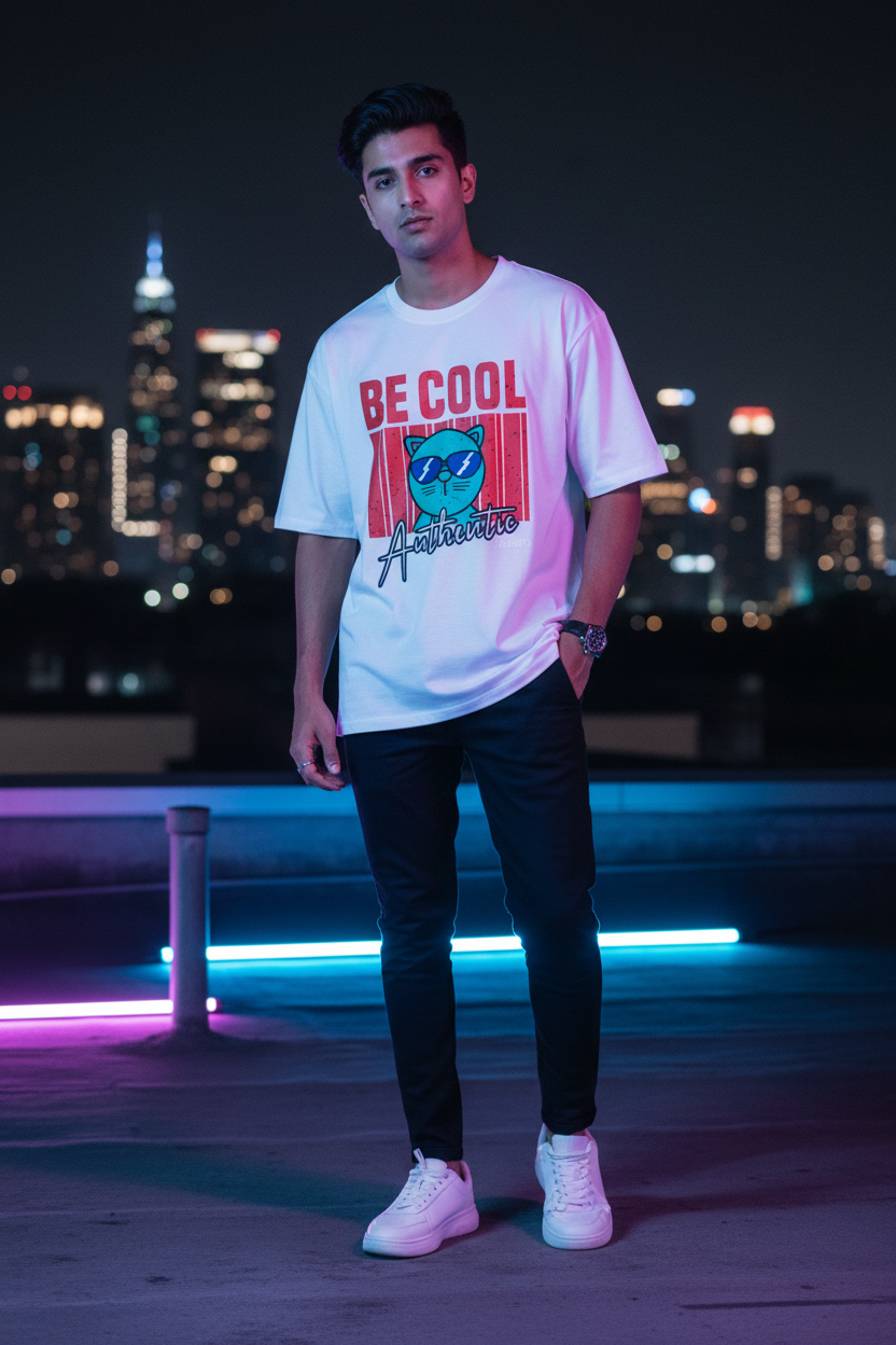 Be Cool – Authentic Oversized T-Shirt