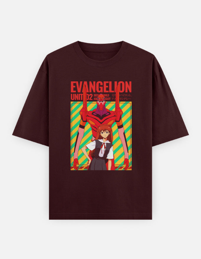 Anime Oversized Classic T-Shirt t-shirt oversized fit cotton fabric heavyweight fabric detail view by HAViT Apparel