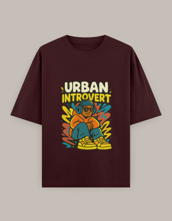 Unisex Oversized Classic T-Shirt oversized fit cotton fabric heavyweight fabric detail view by HAViT Apparel