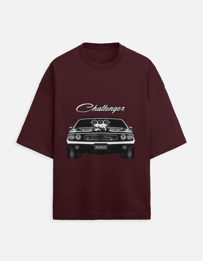 Midnight Muscle Frontline Oversized Terry Tshirt oversized fit cotton fabric heavyweight fabric graphic print printed design detail view by HAViT Apparel